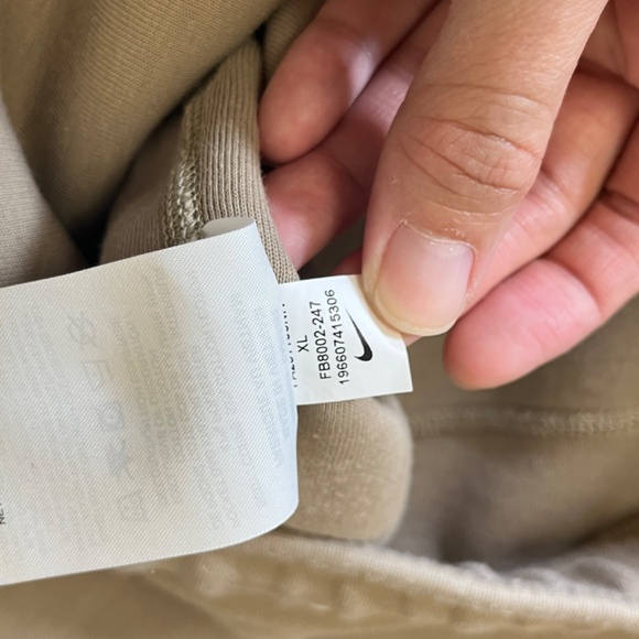 Nike Tech Fleece Jogger Pants - Men's Size XL - Khaki Tan - Picture 8 of 11